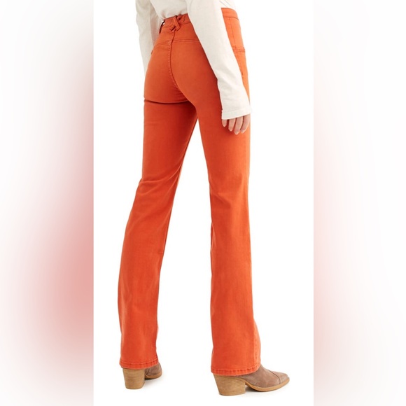 Free People Eva Lace-Up Bootcut Jeans - Picture 2 of 5